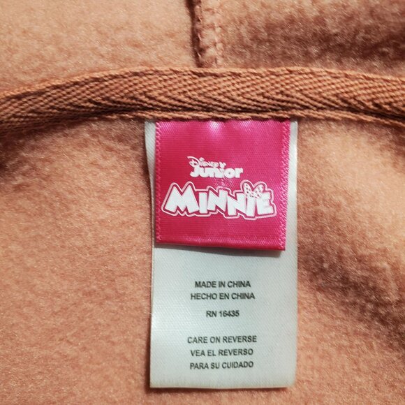 Disney Junior Minnie Mouse Hoodie Jacket Sz 5 - Picture 3 of 16
